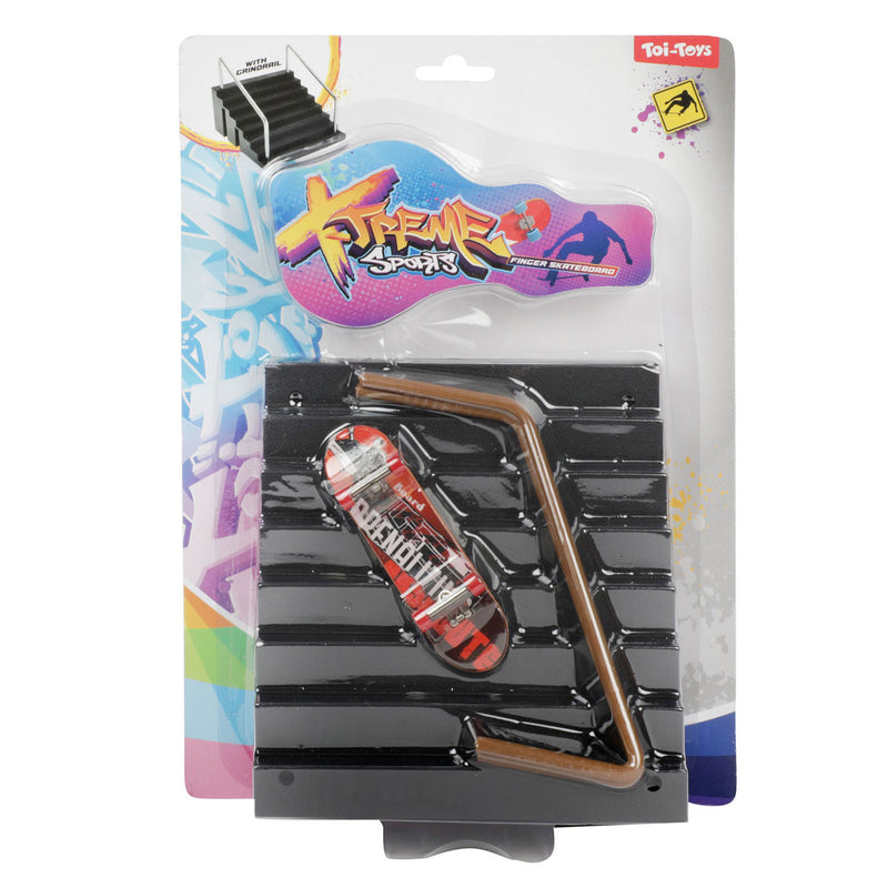 Afbeelding laden in galerijviewer, Toi-Toys Vinger Skateboard met Trap, 4dlg.
