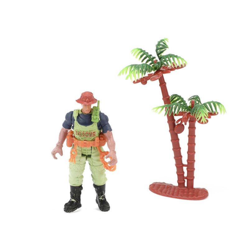Afbeelding laden in galerijviewer, World of dinosaurs speelset - boot en motor met dino's
