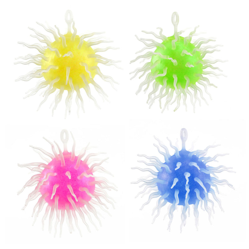 Afbeelding laden in galerijviewer, Toi-toys pufferz pufferbal met spikes, 8cm
