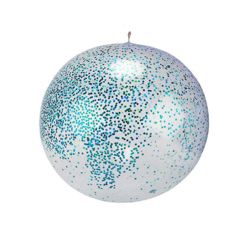 Afbeelding laden in galerijviewer, Toi-toys opblaasbare glitter ballon, 60cm
