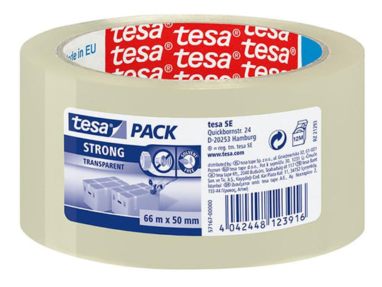 Tesa verpakkingstape ultra strong transparant