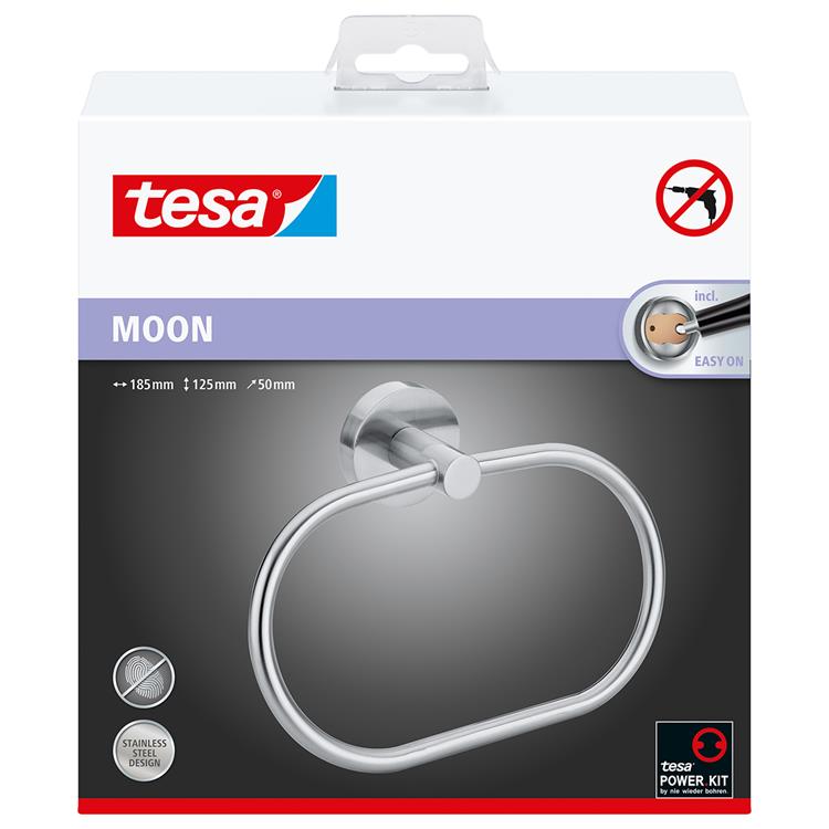 Afbeelding laden in galerijviewer, Tesa 1061432 - moon handdoekring | 1 stuks

