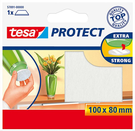 Tesa 1003205 - beschermvilt wit 8x10 | 20 stuks