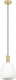 Eglo manzanares hanglamp - e27 - ø 22,5 cm - wit|goud