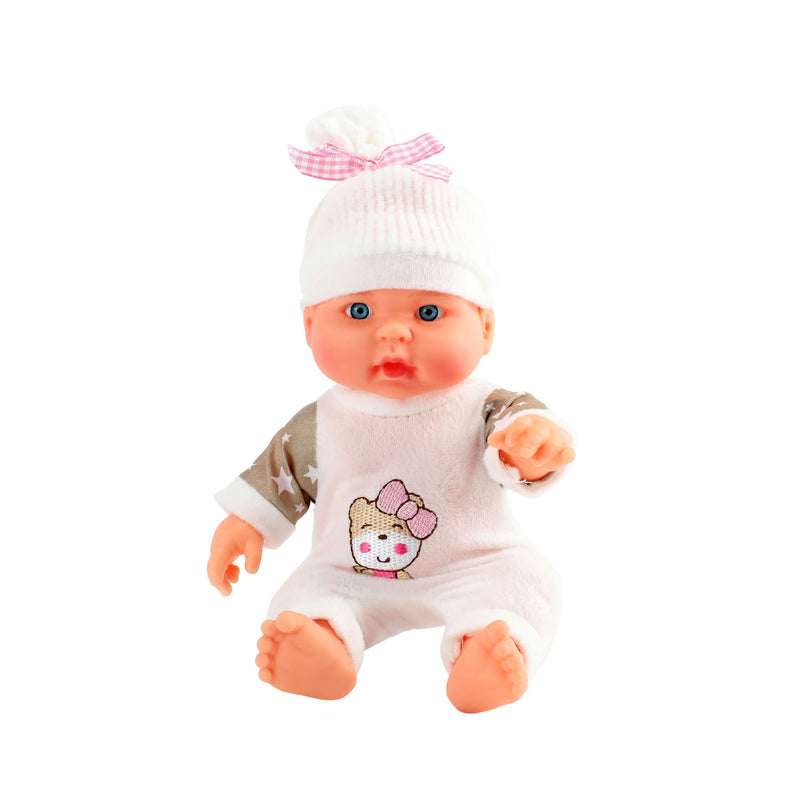 Afbeelding laden in galerijviewer, Beau Baby Babypop met Muts, 23cm
