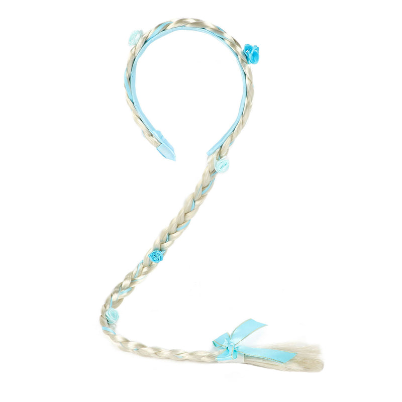 Afbeelding laden in galerijviewer, Toi-Toys Ice Diadeem met Lange Haarvlecht Prinses
