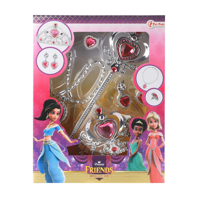 Afbeelding laden in galerijviewer, Toi-toys toi toys sieradenset prinses - tiara+staf
