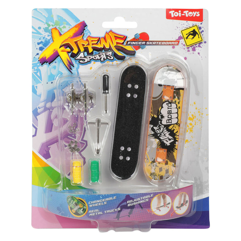 Afbeelding laden in galerijviewer, Toi-toys skate vinger skateboard met extra wielen
