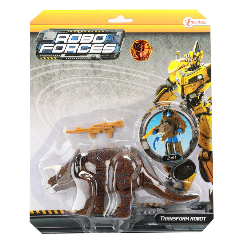 Afbeelding laden in galerijviewer, Roboforces veranderrobot dino, 17cm
