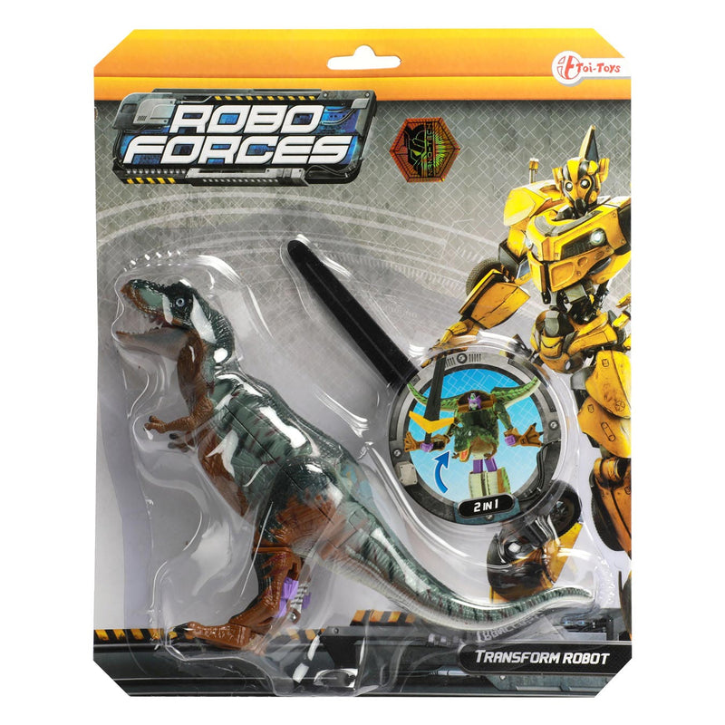 Afbeelding laden in galerijviewer, Roboforces veranderrobot dino, 17cm
