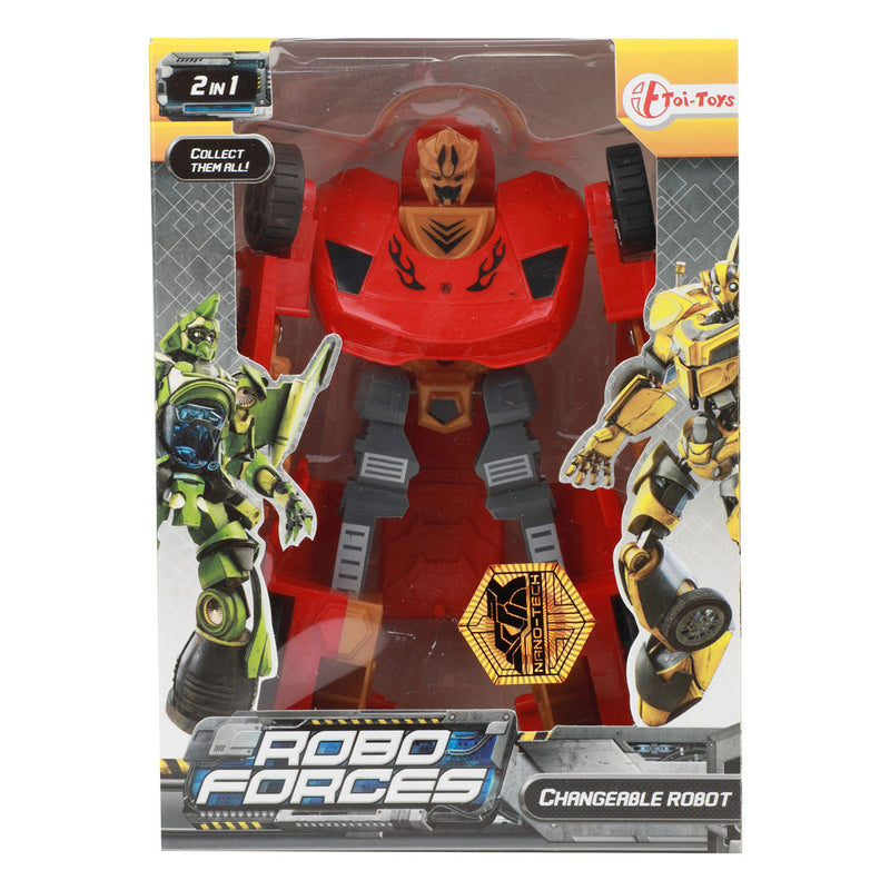 Afbeelding laden in galerijviewer, Roboforces transformeer robot speelgoedauto - uni
