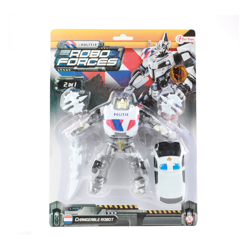Afbeelding laden in galerijviewer, Toi-toys toi toys roboforces veranderrobot -politieauto- (nl)

