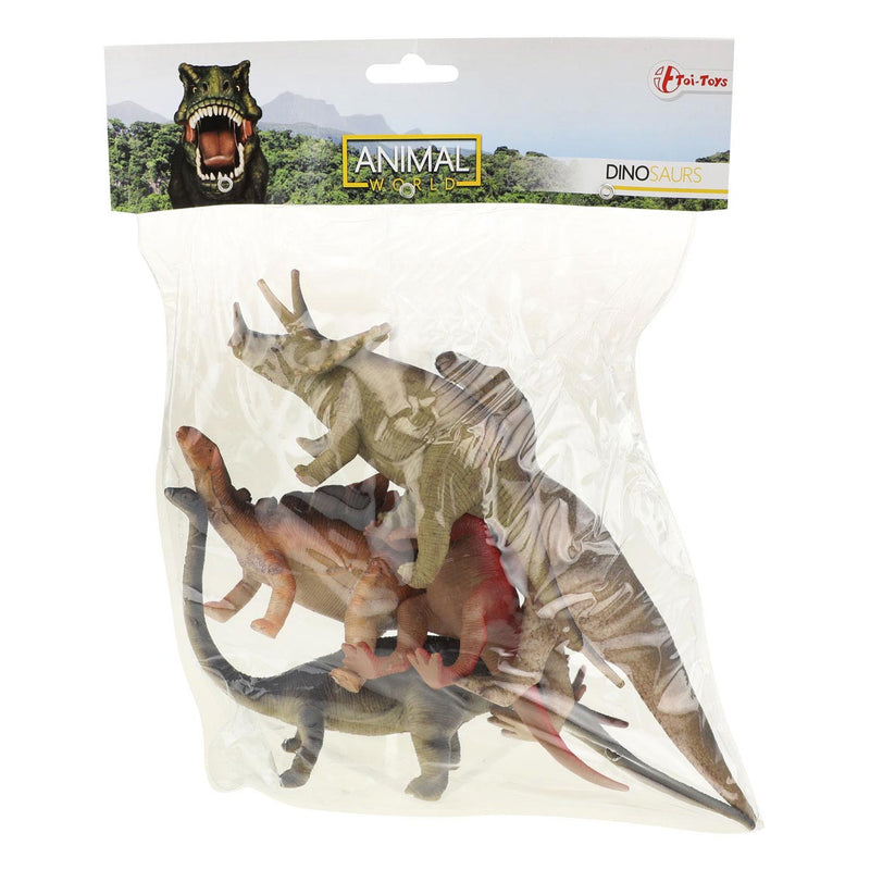 Afbeelding laden in galerijviewer, Toi-toys animal world dino deluxe, 5st.
