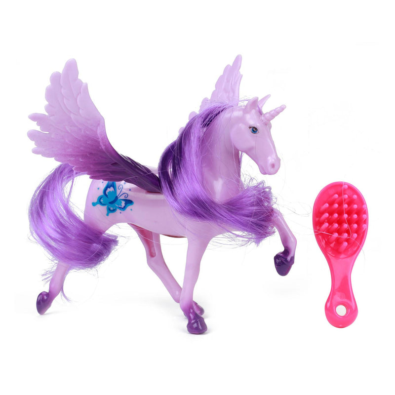 Afbeelding laden in galerijviewer, Toi-toys toi toys dream horse eenhoorn pegasus met borstel
