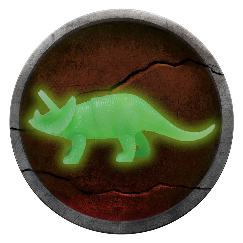 Afbeelding laden in galerijviewer, World of Dinosaurs Glown in the Dark Dino, 4st.
