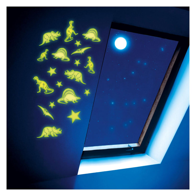 Afbeelding laden in galerijviewer, Toi-toys glow n fun glow in the dark dino's
