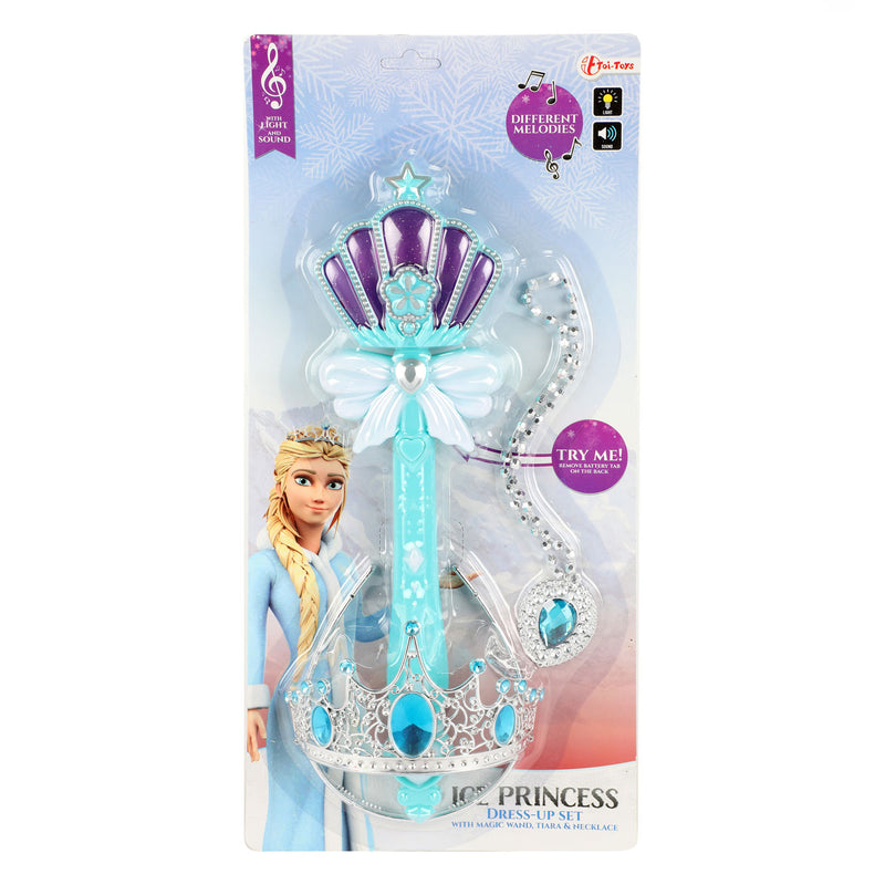 Afbeelding laden in galerijviewer, Toi-toys ice princess toverstaf prinses met licht en geluid
