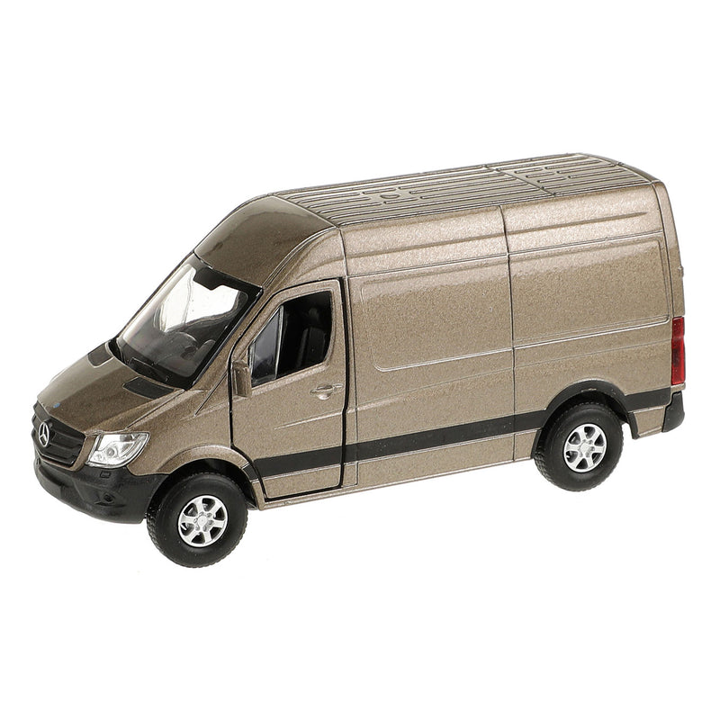 Afbeelding laden in galerijviewer, Welly mercedes-benz sprinter panel bus modelauto - 1:34
