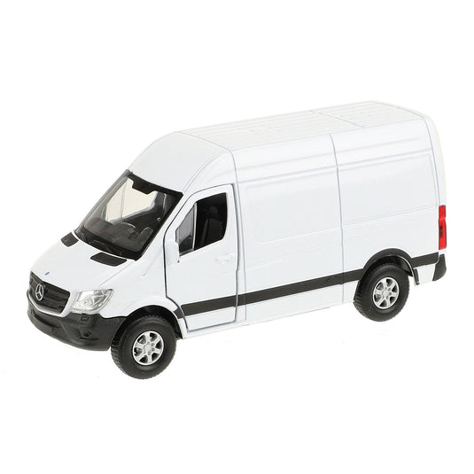 Welly mercedes-benz sprinter panel bus modelauto - 1:34