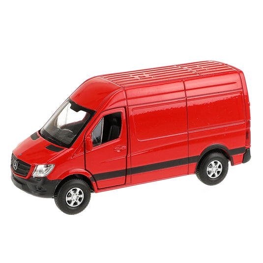 Welly mercedes-benz sprinter panel bus modelauto - 1:34