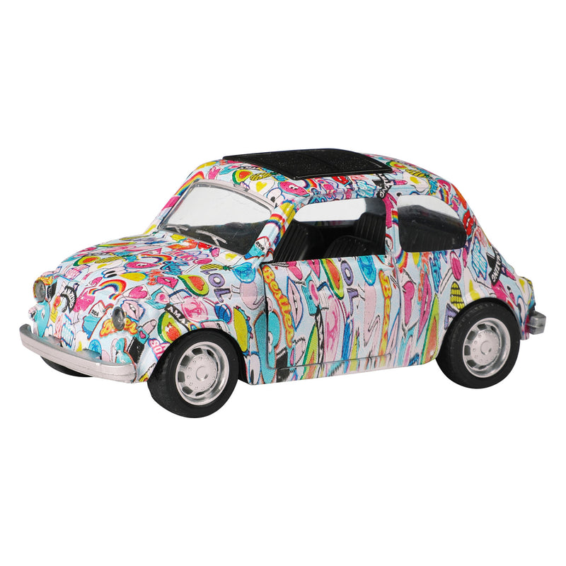 Afbeelding laden in galerijviewer, Twisk metalworld pull-back graffiti auto
