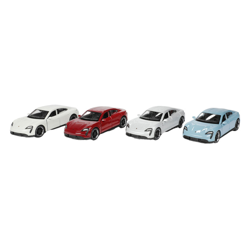 Afbeelding laden in galerijviewer, Welly porsche taycan turbo s modelauto
