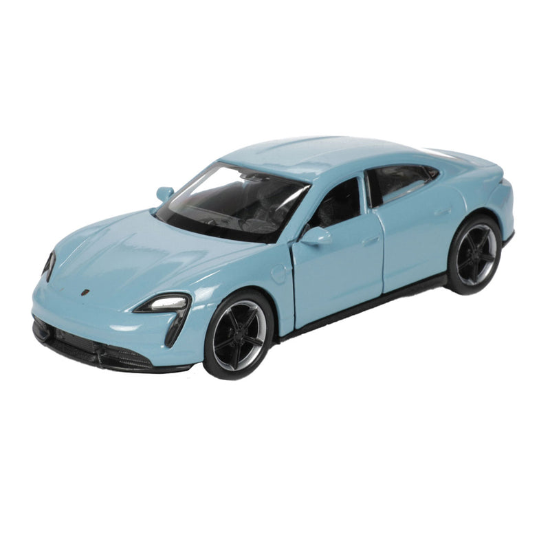 Afbeelding laden in galerijviewer, Welly porsche taycan turbo s modelauto
