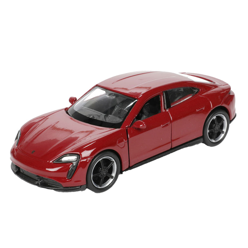 Afbeelding laden in galerijviewer, Welly porsche taycan turbo s modelauto
