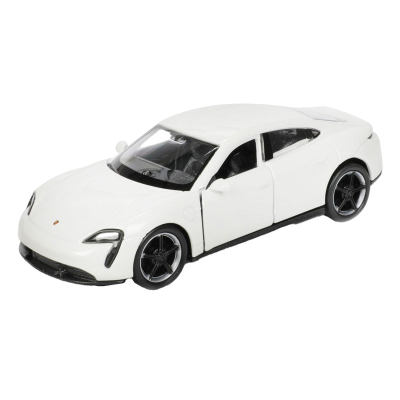 Afbeelding laden in galerijviewer, Welly porsche taycan turbo s modelauto
