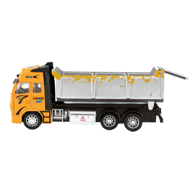 Afbeelding laden in galerijviewer, Toi-toys kiepwagen oranje 12 cm
