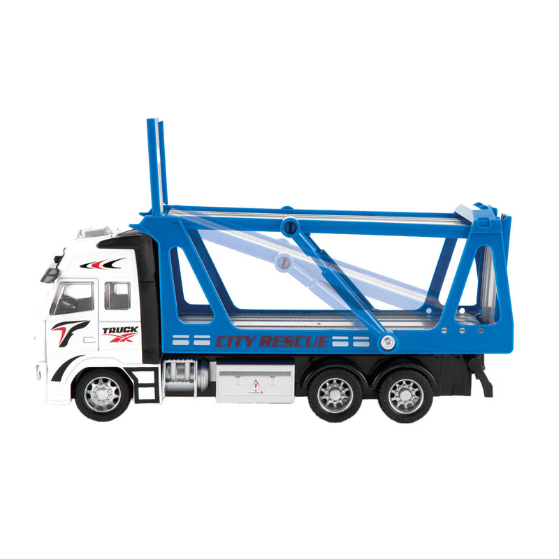 Afbeelding laden in galerijviewer, Toi-toys sleepwagen blauw 12 cm
