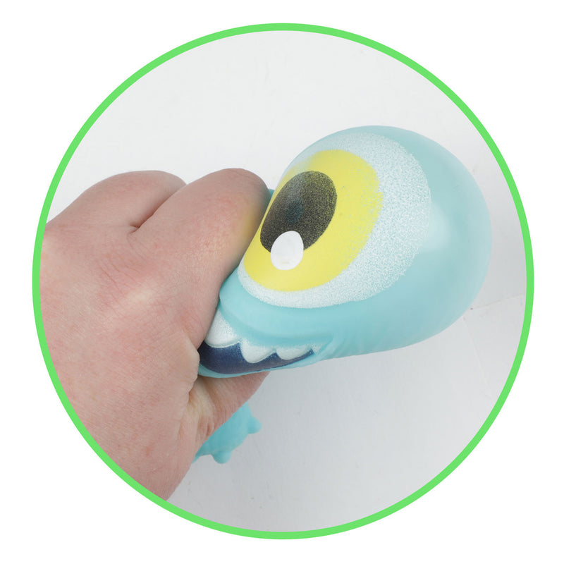 Afbeelding laden in galerijviewer, Toi-toys stressbal puffermonster eenoog
