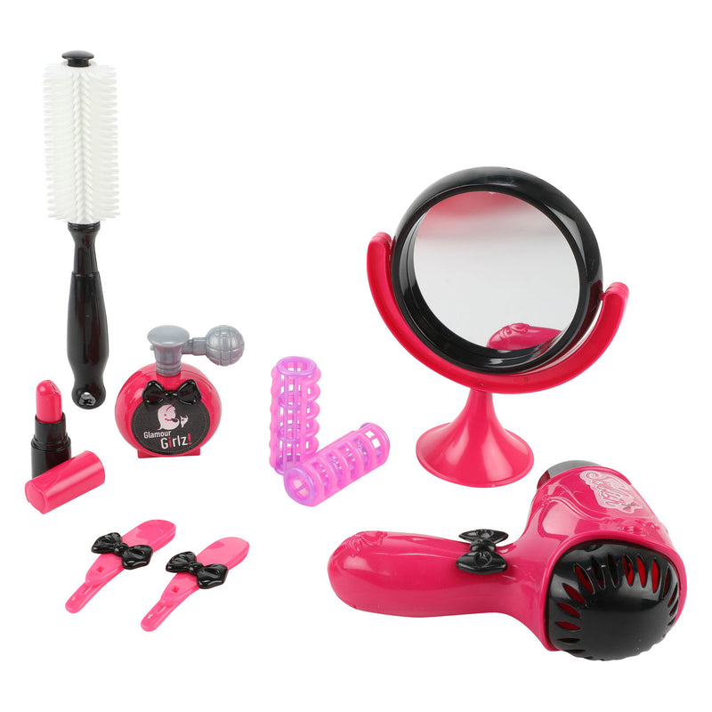 Afbeelding laden in galerijviewer, Toi-toys girlz! kappersset in koffer
