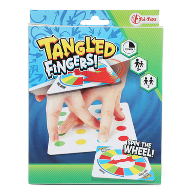 Toi-toys kinderspel verstrengelde vingers