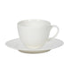 Kop en schotel set porselein diamond 220ml doos a 6