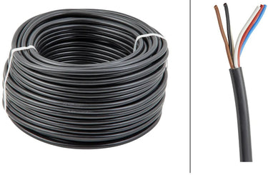 Hella fahrzeugleitung kst-cable flyy-f 5x1.5 sw vehicle lines