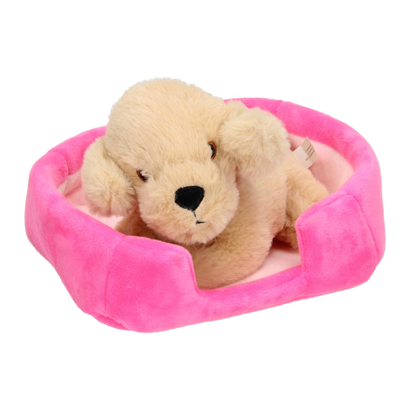 Afbeelding laden in galerijviewer, Toi toys bv 4x pluchen hond of kat in pluchen mand
