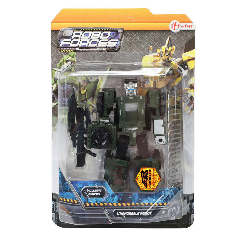 Afbeelding laden in galerijviewer, Roboforces Transformeer Robot Pantservoertuig
