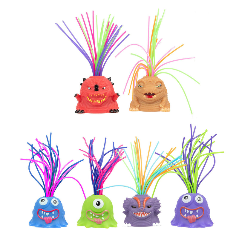 Afbeelding laden in galerijviewer, Toi-toys fun monster met trekbare haren met geluid
