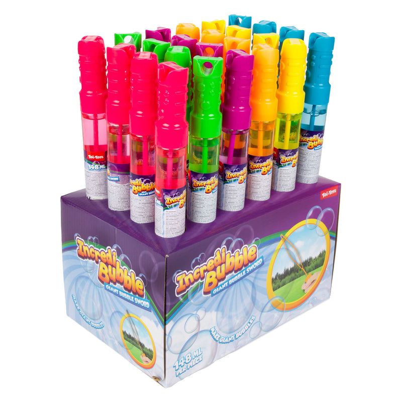 Afbeelding laden in galerijviewer, Toi-toys incredibubble bellenblaaszwaard 148ml, 24st.
