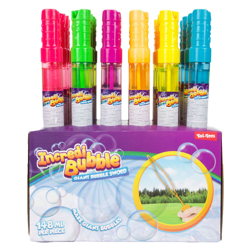 Afbeelding laden in galerijviewer, Toi-toys incredibubble bellenblaaszwaard 148ml, 24st.
