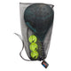 Adrenix padelset racket met 3 ballen - blauw