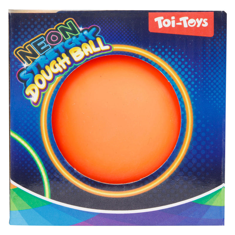 Afbeelding laden in galerijviewer, Toi-toys fun kneedbal neon, 10cm
