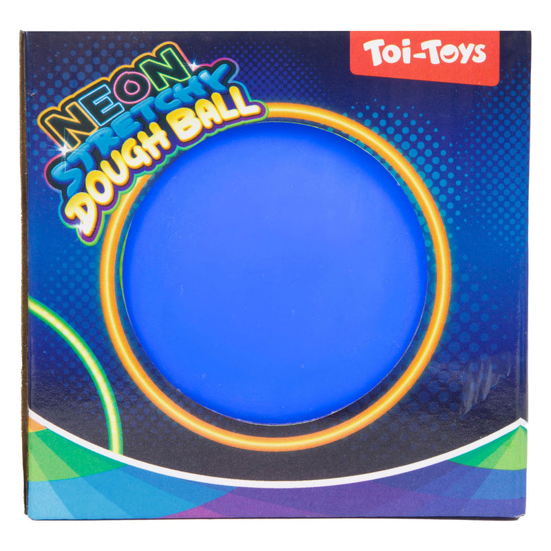 Afbeelding laden in galerijviewer, Toi-toys fun kneedbal neon, 10cm
