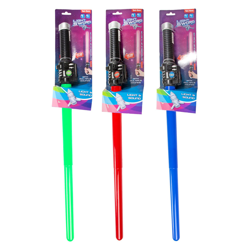 Afbeelding laden in galerijviewer, Toi-toys fun uitschuifbaar lichtzwaard met geluid,

