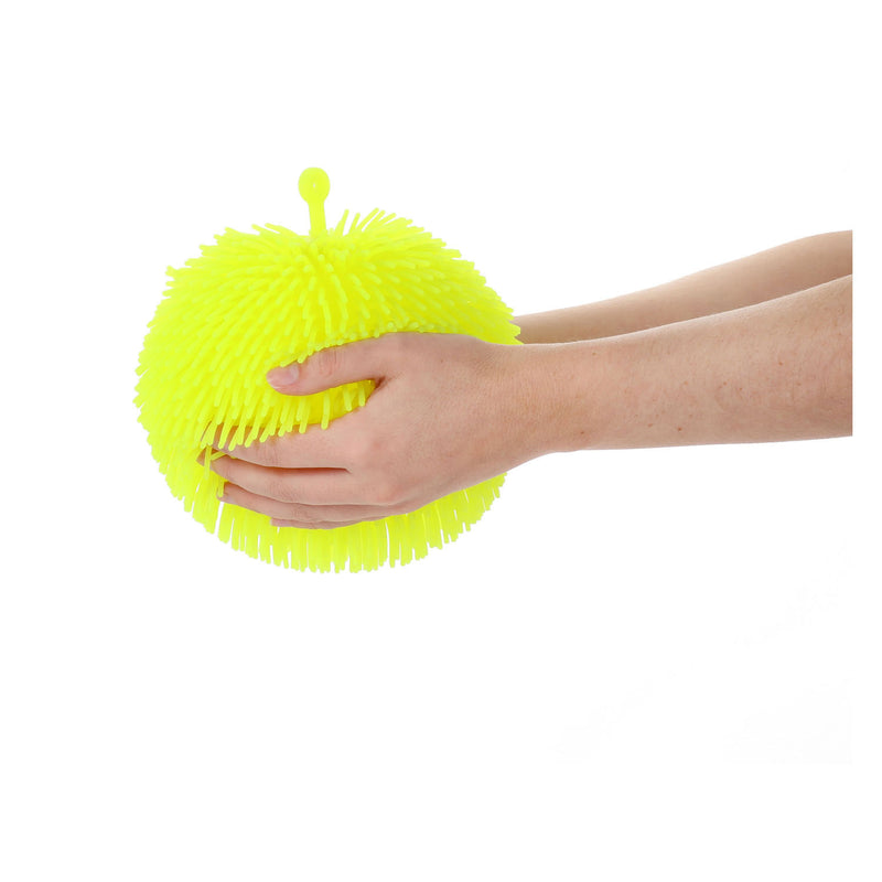 Afbeelding laden in galerijviewer, Toi-toys pufferz pufferbal geel, 23cm
