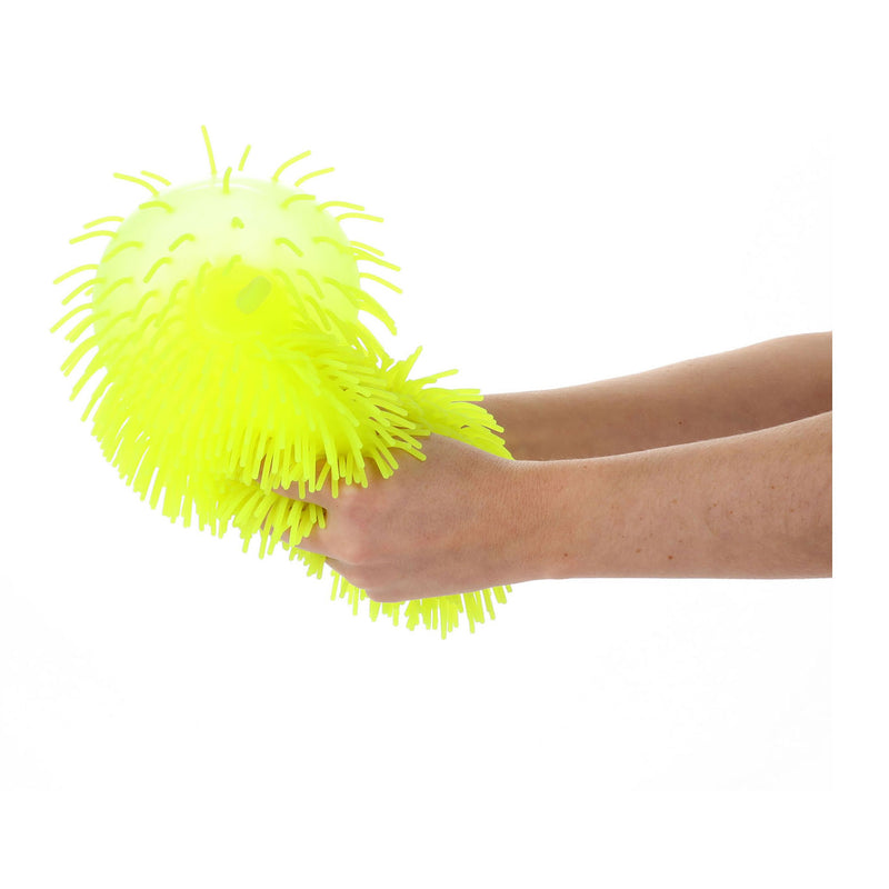 Afbeelding laden in galerijviewer, Toi-toys pufferz pufferbal geel, 23cm
