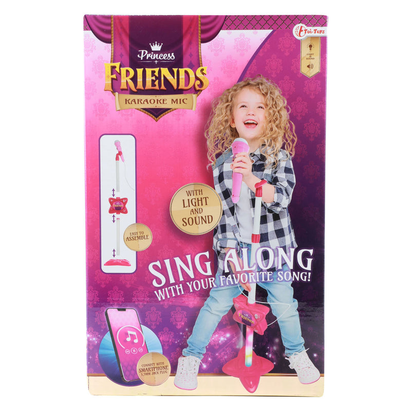 Afbeelding laden in galerijviewer, Toi-toys princess friends karaokeset met smartphone aansluiting
