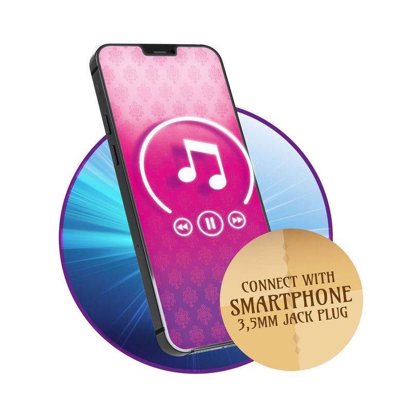 Afbeelding laden in galerijviewer, Toi-toys princess friends karaokeset met smartphone aansluiting
