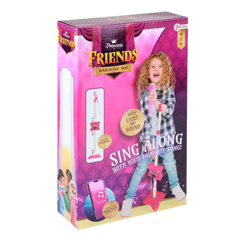 Afbeelding laden in galerijviewer, Toi-toys princess friends karaokeset met smartphone aansluiting
